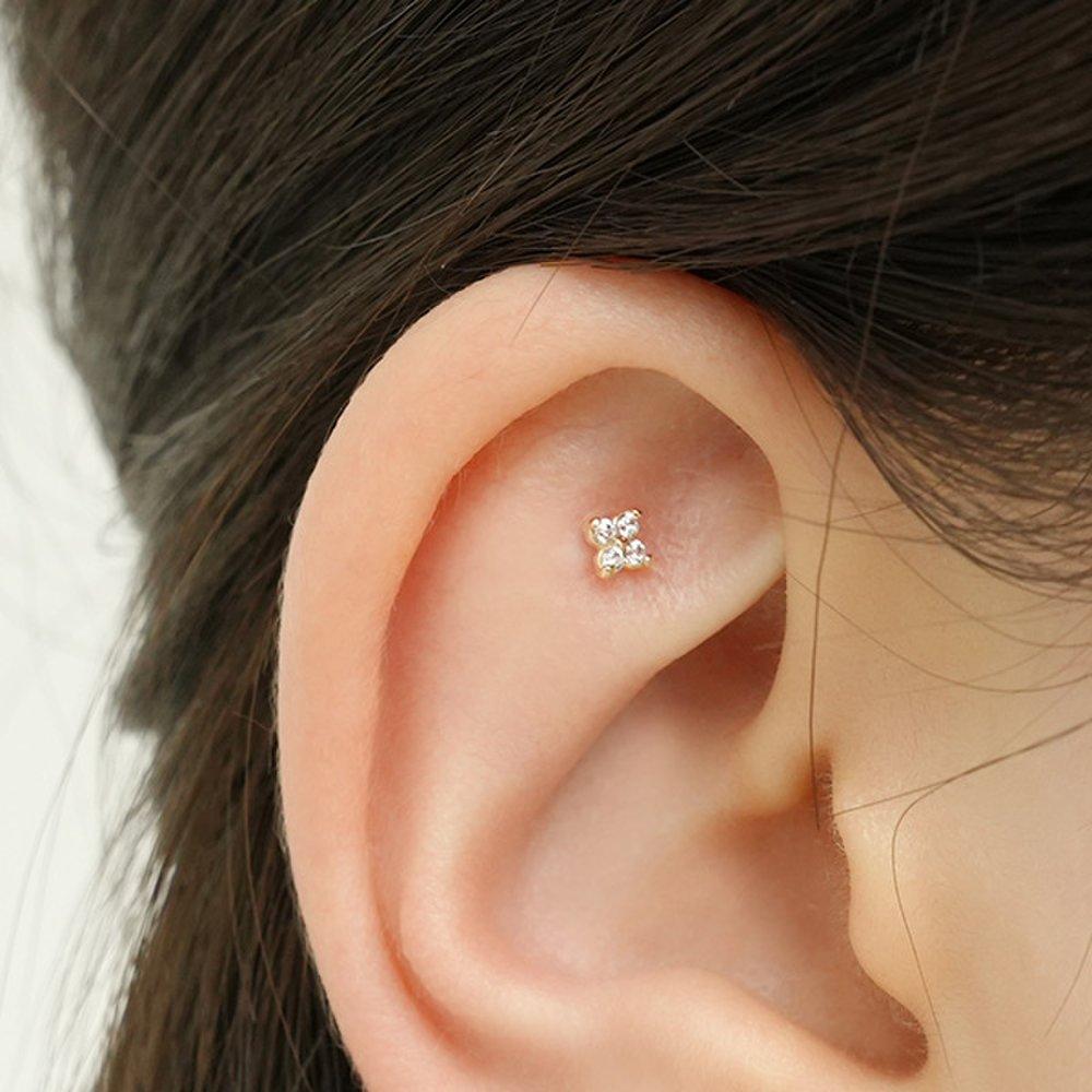 [14K Gold] Blossom Piercing (23Arp002)