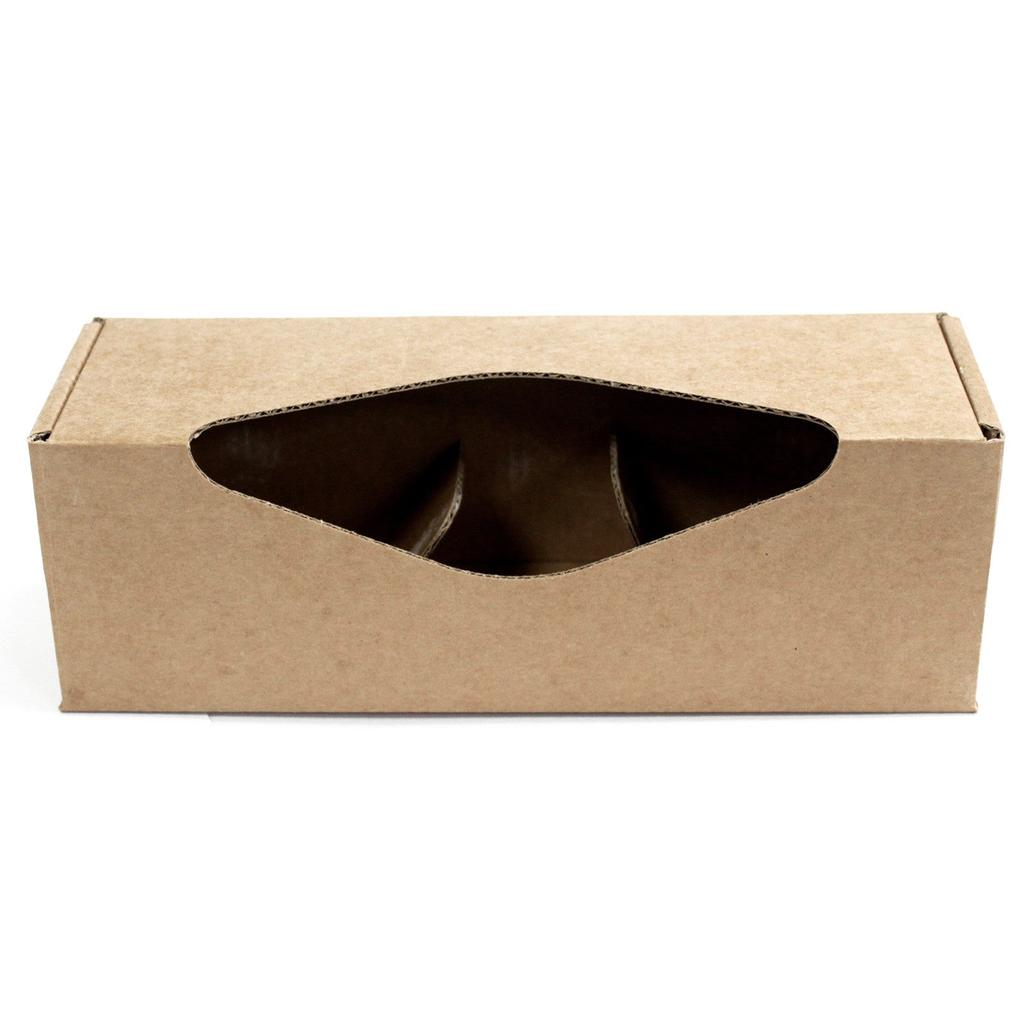 6x Small Kraft Bath Bomb Gift Box 190x65x65mm