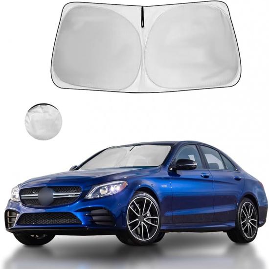 Windshield Sun Shade Fit 2025 2024   - Toyota RAV4 Prime LE Hybrid XLE XLE Premium Adventure TRD Off Road Front Window Sunshade Accessories SUV Sun