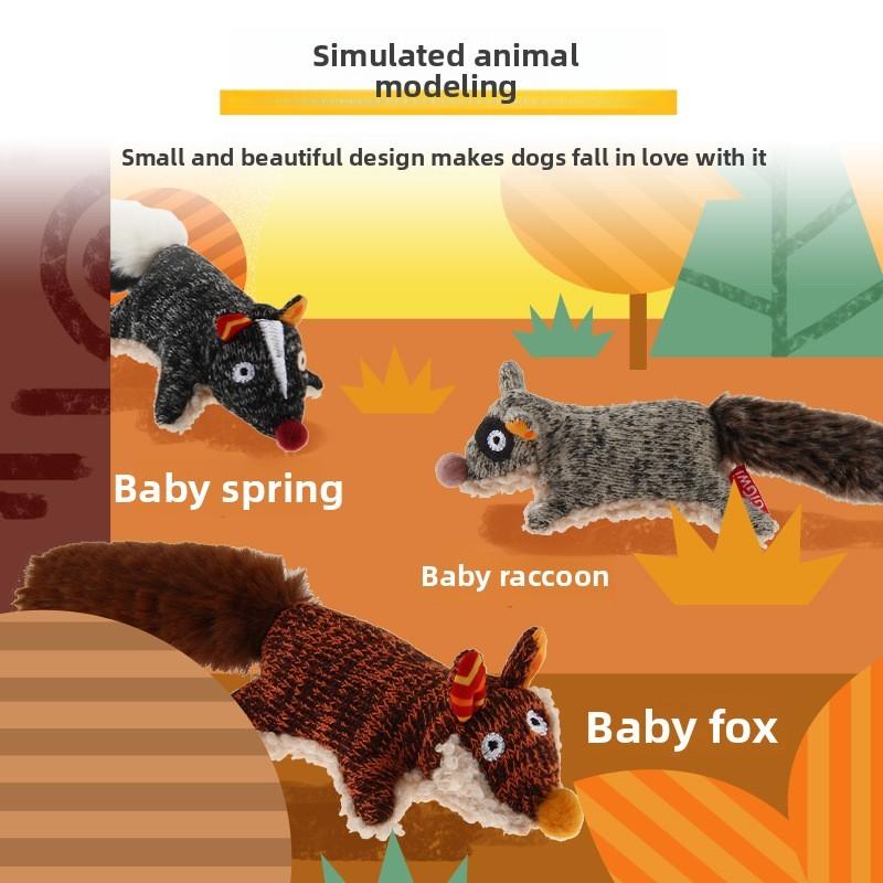 Pet Chew Toy With Plush Material For Small Dogs And Puppies