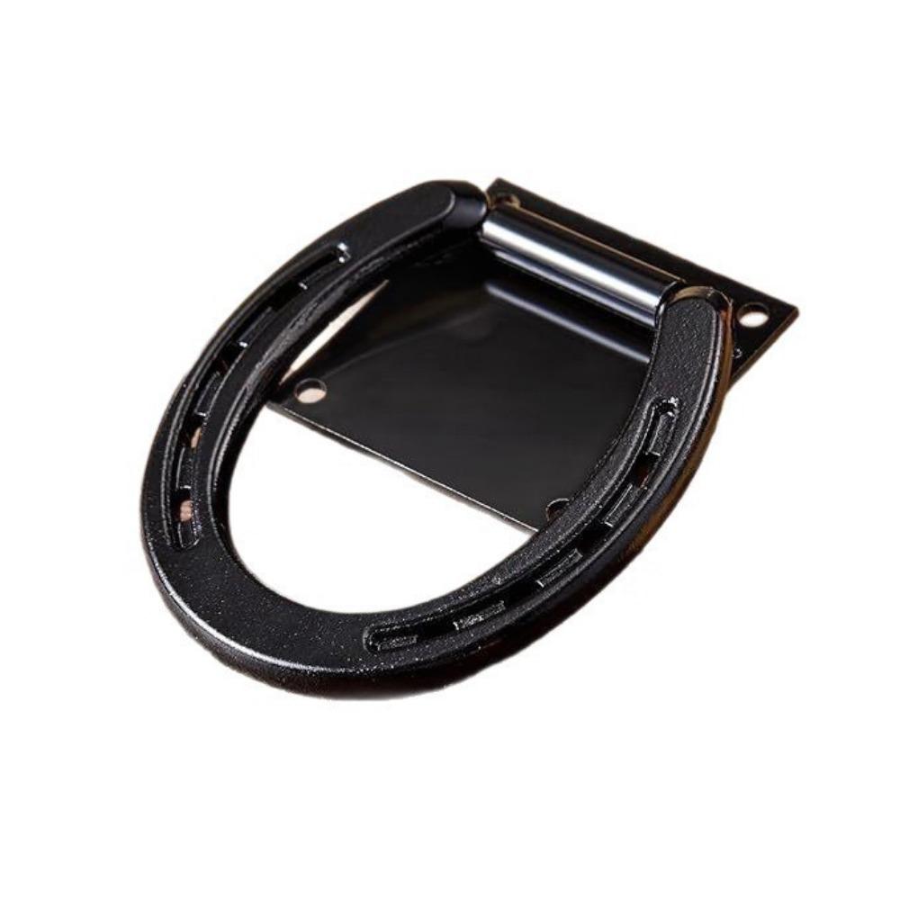 Iron Horse Tie Down Ring Solid Horse Hitching Ring Horse Supplies Horse Safety Tie Ring Stall