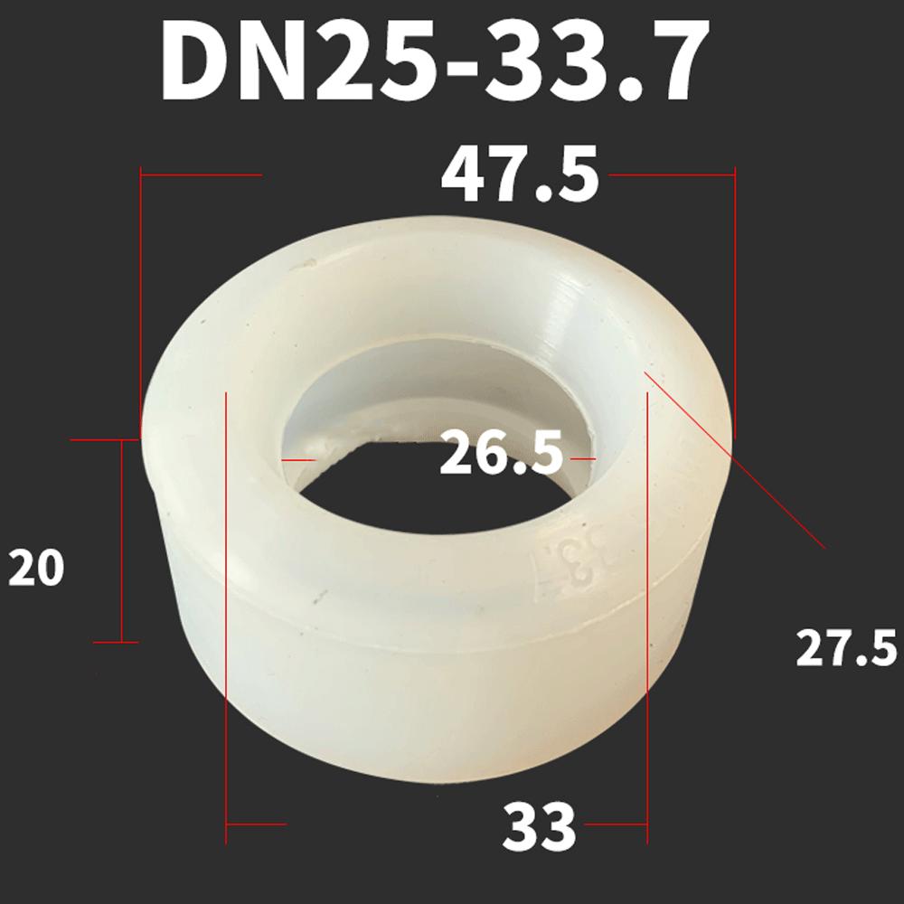 DN0.75-200 VMQ Slicone Rubber Sealing Seal Gasket Strip For Hough Section Coupling Clamp O-shaped groove