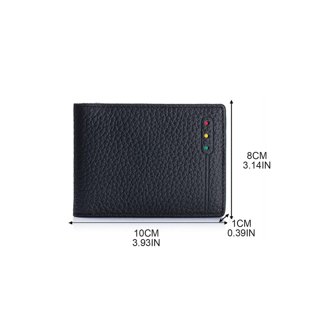 Slim PU Leather Wallet with RFID Blocking for Men Women Small Credit Card Holder Driver License Protective for Case