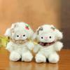 Adorable Little Sheep Plush Toy Keychain Pendant