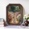 1PC Amerikanischen Französisch Vintage Modell Zimmer Eingangsbereich Hintergrund Wand Kombination Foto Wand