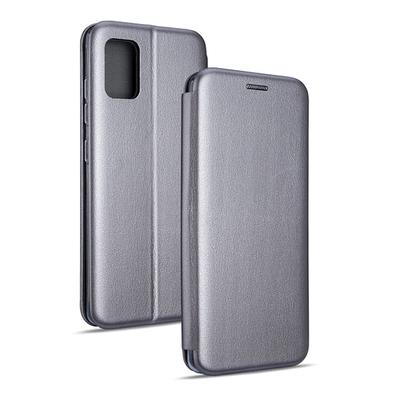 Etui Do Samsung Galaxy M51 Beline Book Magnetic Stalowy