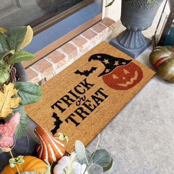 Halloween Home Decoration Atmosphere Mat Entrance Door Mat Kitchen Clown Floor Mat Entrance Mat