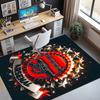 Arsenal F.C Pattern Rug, Indoor/Outdoor Mat, for Picnic, Gameroom, Bedroom, Office, Living Room, Home Decor Carpet, Birthday Gift