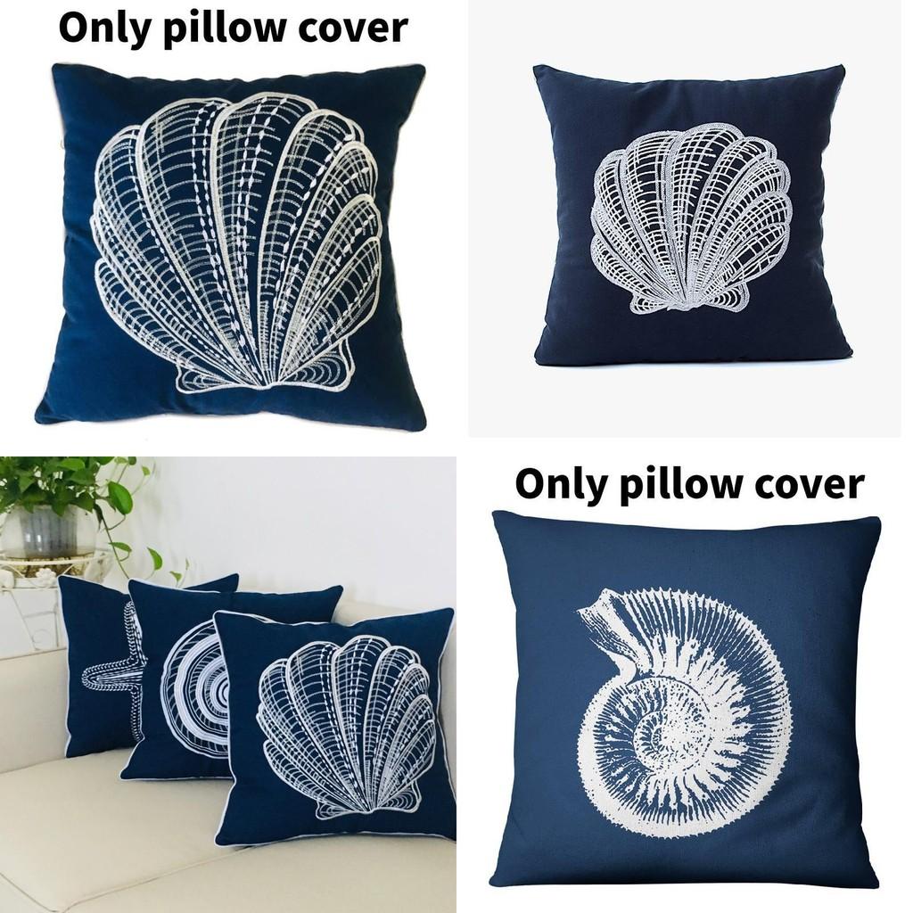 Canvas Ocean Series Throw Pillow Cover With 45cm For Home Decor And Lounge