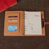 Business Loose-Leaf Notebook with Buckle - Notepad Gift Box Set