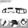 JeCar for Charger Carbon Fiber Dash Trim for Dodge Charger 2011 2012 2013 2014 Interior Accessories (4pcs)