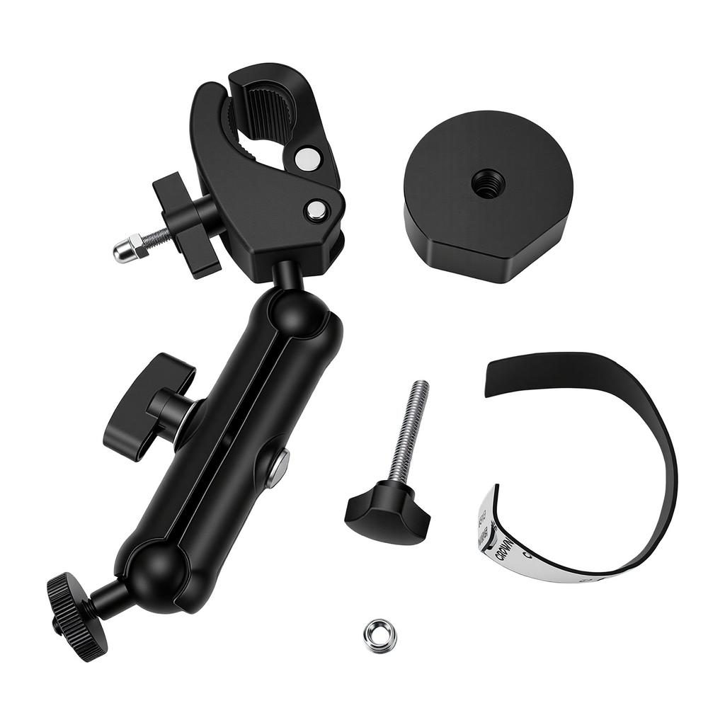 RV Satellite Clamp Adjustable Satellite RV Clamp Mount with Pipe Adapter for 2025 2026 Model