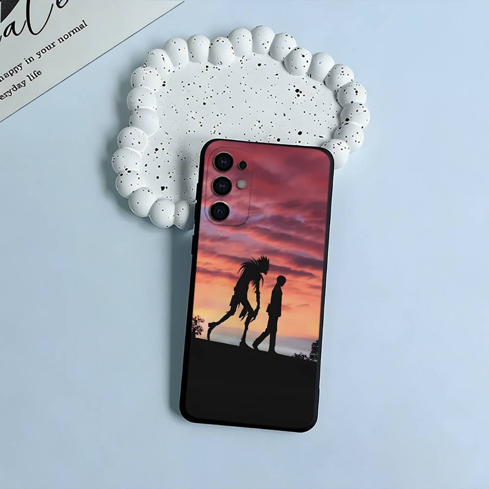 D-Death- Note-  Classic anime Soft Silicone Case for Samsung S25, S24, S21, S22, S23, S30, Ultra, S20, Plus, FE, Lite-Black