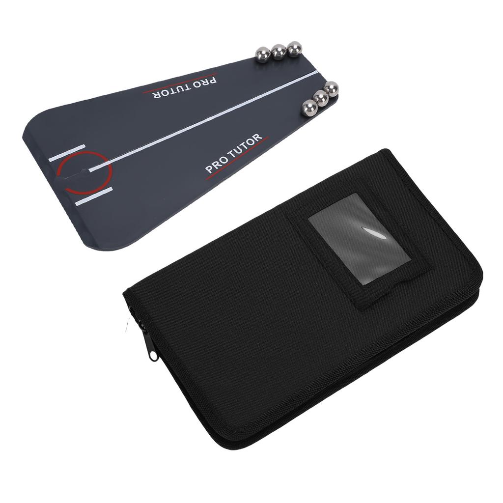 Puttingový trenažér Puttingová pomůcka pro zarovnání Trenažér držení těla pro putting v přímé linii pro vnitřní trénink