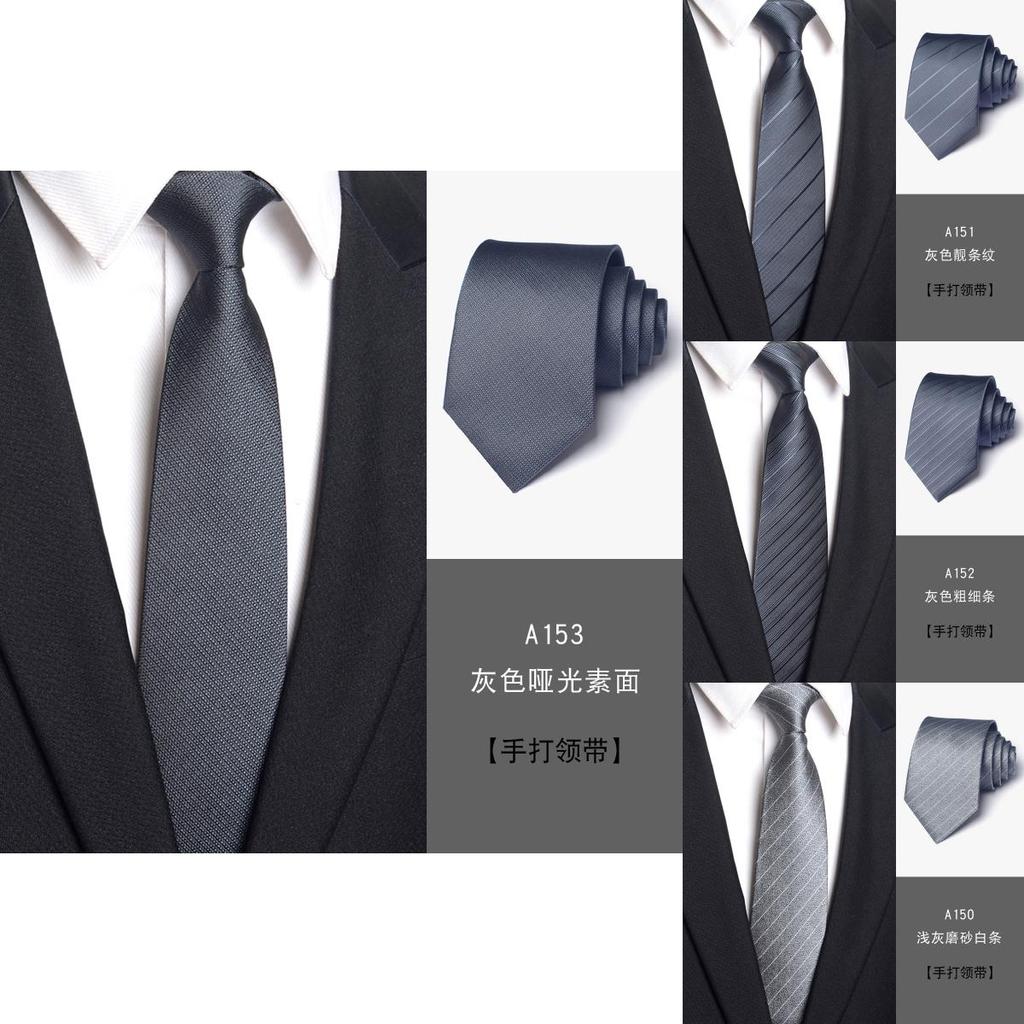 Herren Krawatte mit Streifenmuster und Reißverschluss für formelle Kleidung