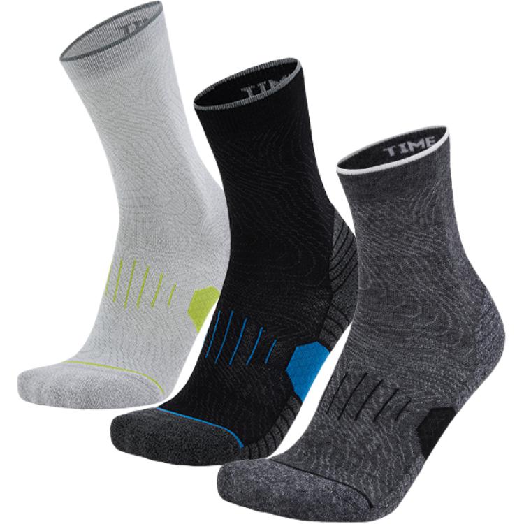 HOKA ONE ONE Crew Socks Unisex 3 Pack 1121114-163215 M