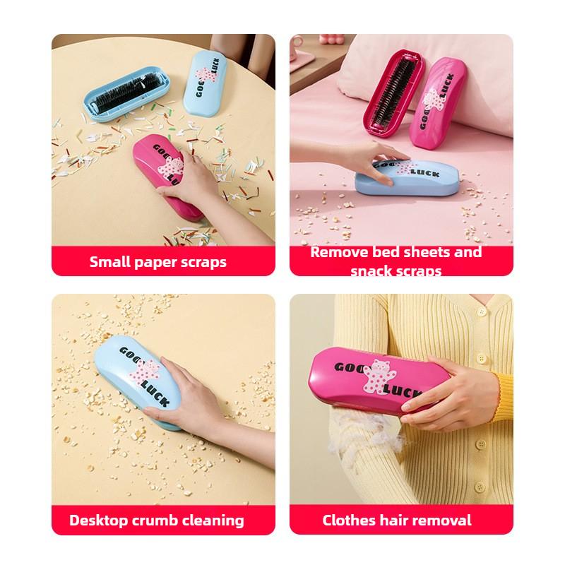 Multi Purpose Cleaning Brush Roller Brush for Sofa Bed Sheets Hair Dust Removal Home Use