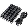 Mini USB Custom Mechanical Keyboard 2-24 Keys Programmable Keypad Gaming Shortcut Device Fast Response Ergonomic Design