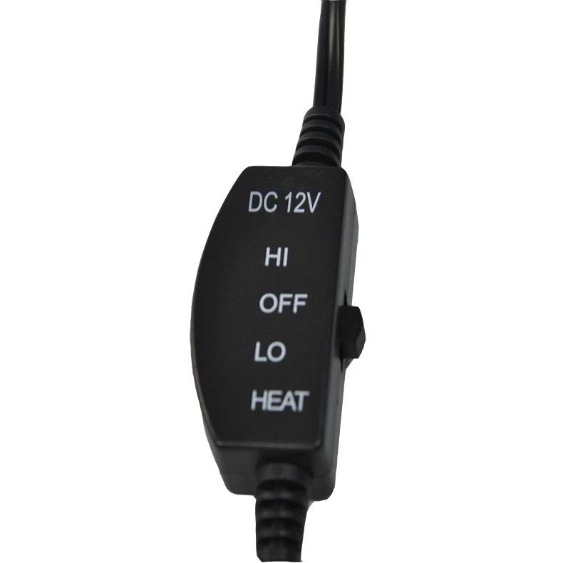 Car Heated Blanket 12V Fashion Plaid, High/Low Settings, Electric Blanket 