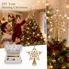 Star Christmas Tree Decoration Set, Holiday Tree Star Ornaments for Festive Decor