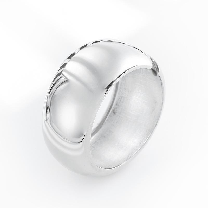 

Европейско-американский браслет-зеркало в форме барабана: Классические женские украшения с широким ободком