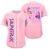 Children's Casual Cartoon Print Short-sleeved Baseball Jerseys Children's Sportswear Top