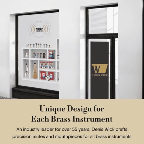 Denis Wick DW5575 Synthetic Trumpet Cup Mute