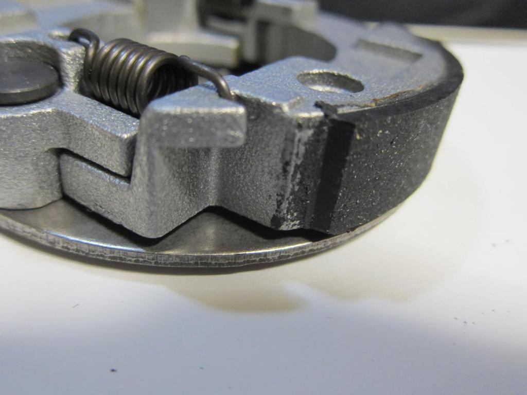 [STARKS] JS Lightweight Reinforced Clutch Shoe for Yamaha JOG (3KJ), Super Jog ZR (3YK), Remote Jog (5KN), Aprio Jog C (5BM) (2 Pieces)