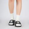 MLB Slipper EVA Totem Slip-Resistant Slide Slippers Unisex Black Sneakers 32SHH2111-50L