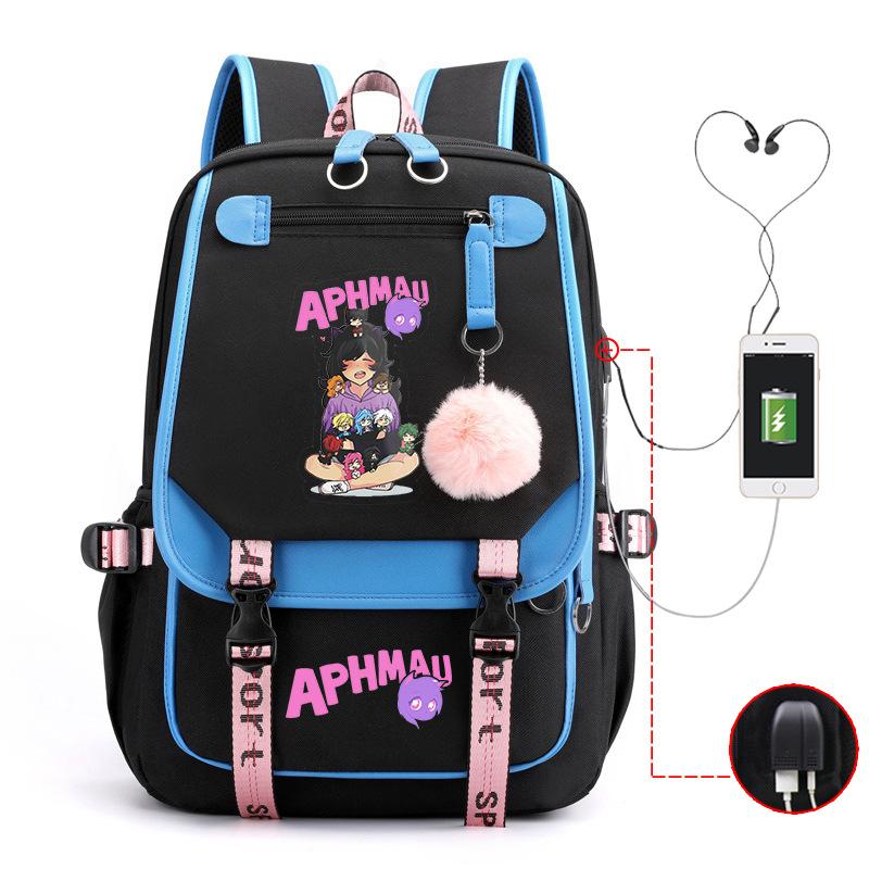 Harajuku Simple And Versatile Junior High School Student Schoolbag Female Lightweight Large-Capacity Junior High School Student Backpack