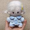 1 set Blue 10cm Cotton Doll Clothes Casual Suit Doll Dress Up Set  Doll Accessories