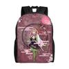 Demon Slayers Backpack for Men Women School College Students Bookbag Fits 15 Inch Laptop Manga Bags
