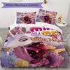 Custom Name Mia and Me Pattern Bedding Uilt Set Uilt Cover Pillowcase Home Decoration Birthday Gift (1*duvet Cover+2*pillowcase Without Core)