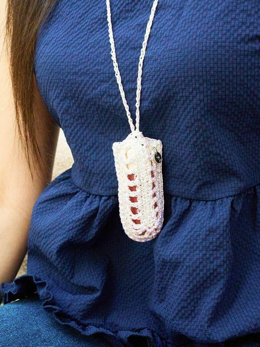 MystiKotita Fishbone Lipbam Pouch Keyring/Necklace