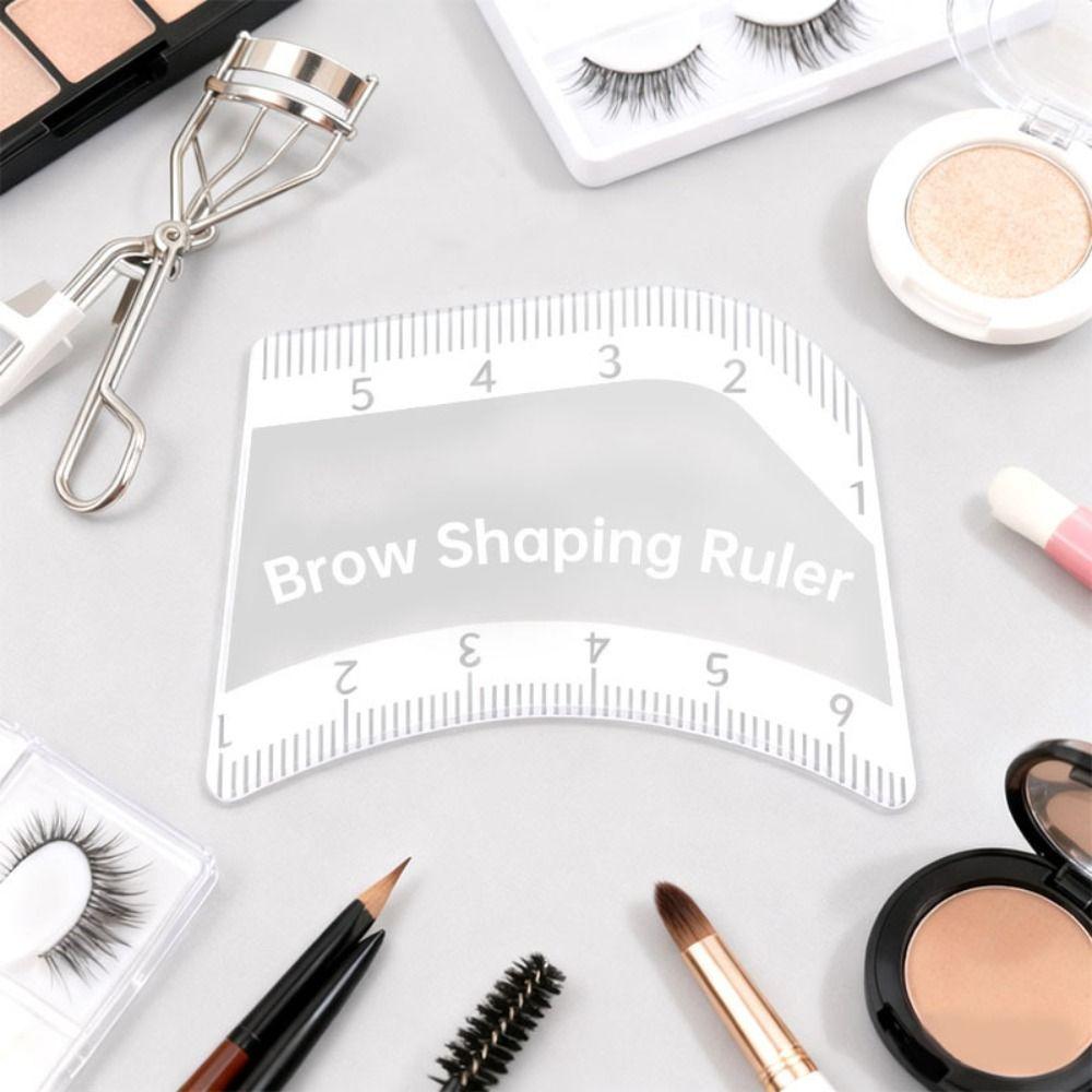 Schnelles Zeichen 1 Minute Augenbrauenformungslineal Formgebung Augenbrauentattoo Kartierungslinieal für Anfänger