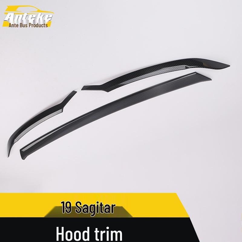 Sagitar Hood and Front Bumper Grille Decorative Strip for 19 Models