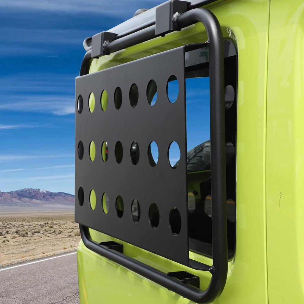 ANTC Jimny Aluminum Alloy Trunk Extension Shelf for Suzuki Jimny JB64 JB74 2019 2020 2021 2022 2023 2024 2025 Aluminum Alloy Trunk Storage Bracket