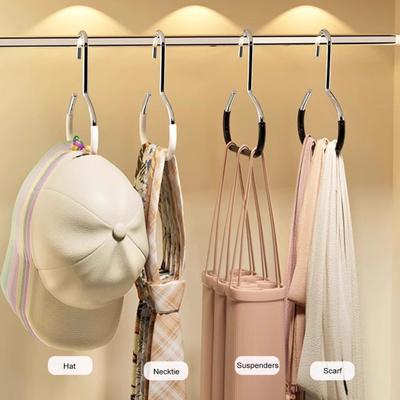 2/10Pcs Baseball Cap Racks Hat Hangers Non-Slip Design Large Capacity Strong Load-bearing Easily Accessible Hat Storage Organizer