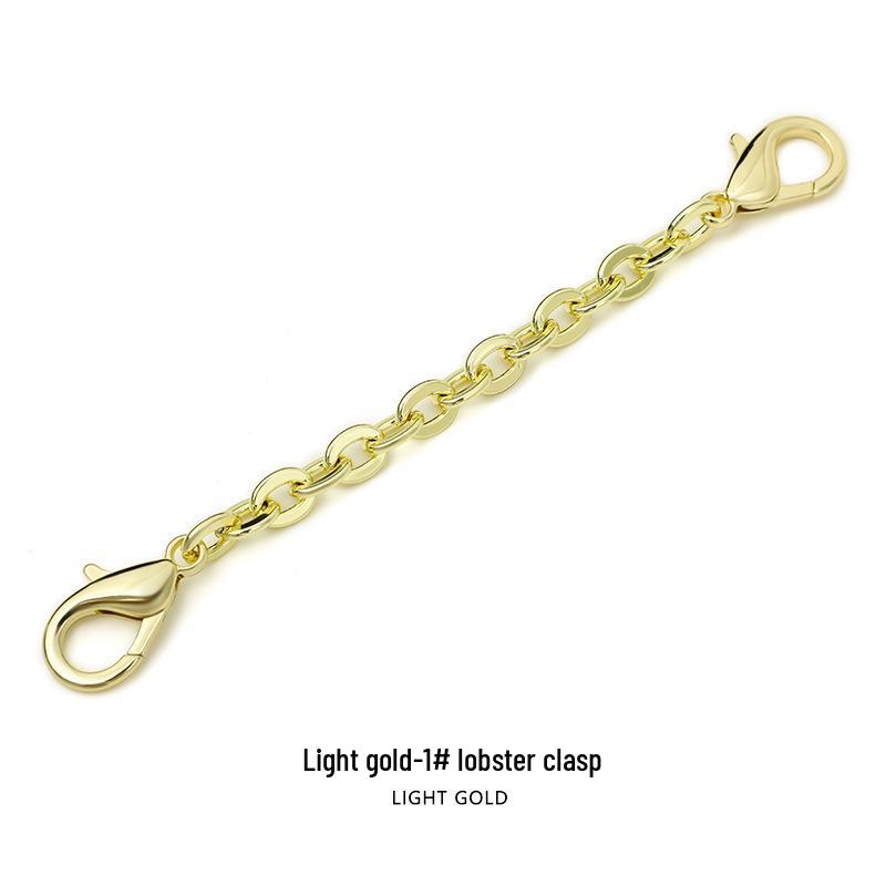 Pure Copper O-Shaped Chain Bag Extension & Decorative Pendant Accessory