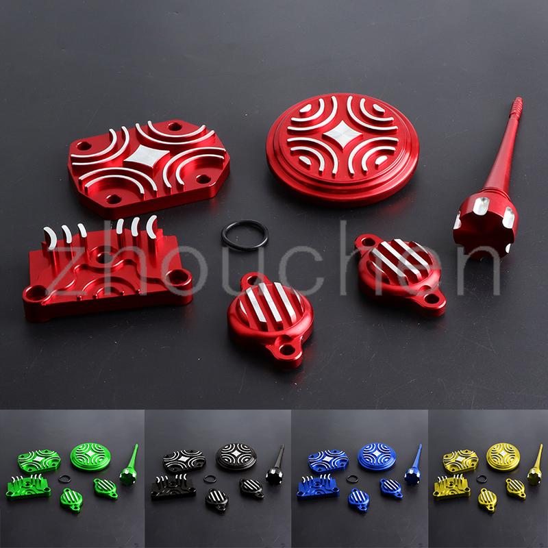 5 colors Engine Dress Up cover Kit parts for Lifan 125cc Zongshen YX140cc YX 140 cc Pit Dirt Bike ATV Quad Go Kart Motorcycle
