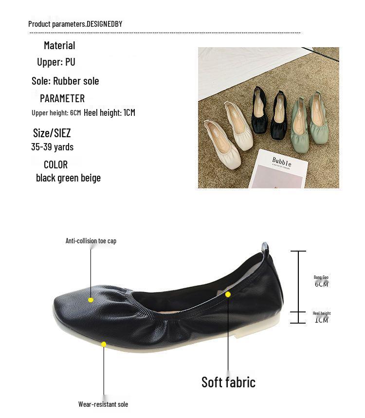2025 Women's Soft Leather Moccasins - Versatile Flat Shoes for Spring & Autumn