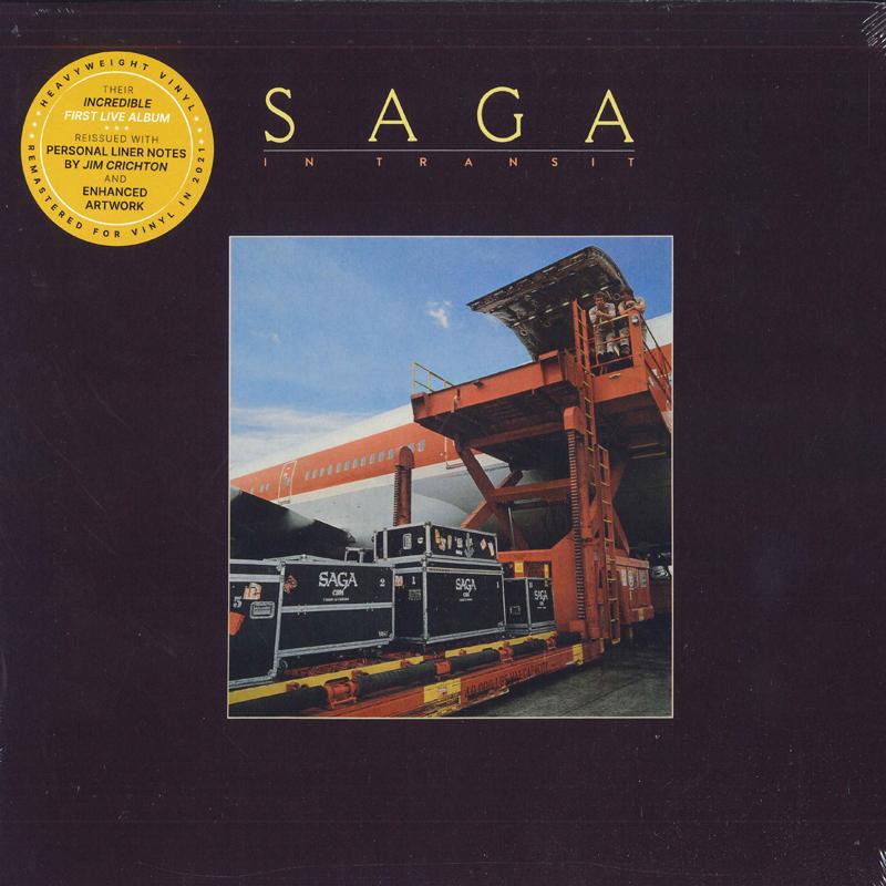 

LP Record SAGA - In Transit 0215530EMU Ear Music Class 2021 USA, Canad Rock