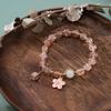 Fairy Daisy Popcorn Beaded Bracelet - Women's Elegant Handcrafted Jewelry