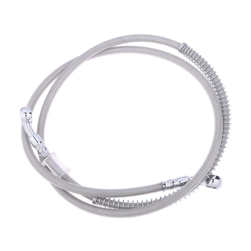 50-200Cm Motorcycle Brake Oil Hose Brake Line Universal Motorbike Stainless Steel Braided Pipeline Modification Parts