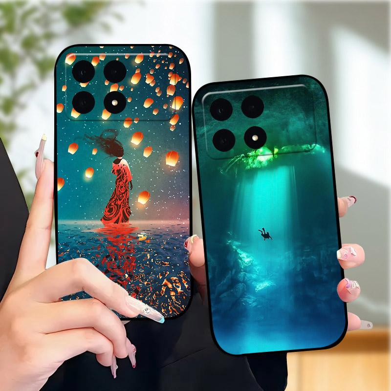 For POCO F8 Pro Case 2510DPC44G Stylish Silicone Soft TPU Phone Cover For Xiaomi POCO F8Pro 5G Shockproof Funda Protective Shell