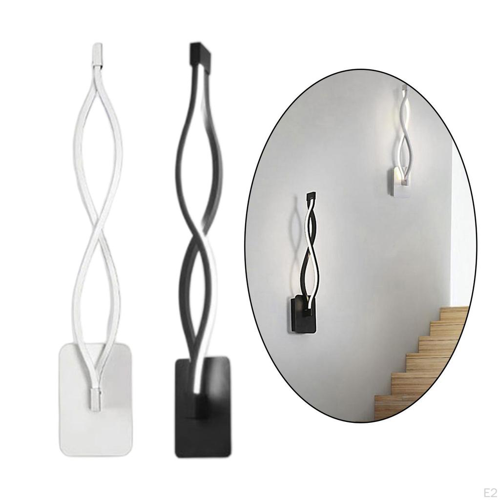 Aluminum Lamp Sconce Mount Lighting Fixtures Type Minimalist Living Room Decor
