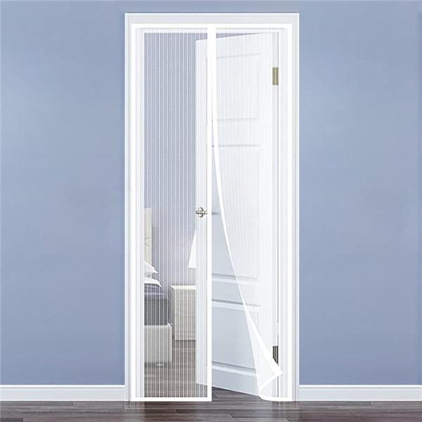Anti Mosquito Insect Fly Bug Door Curtains Strong Magnetic Screen Portable Magnet Mesh Mosquito Net Automatic Closing Door for Home Summer Use