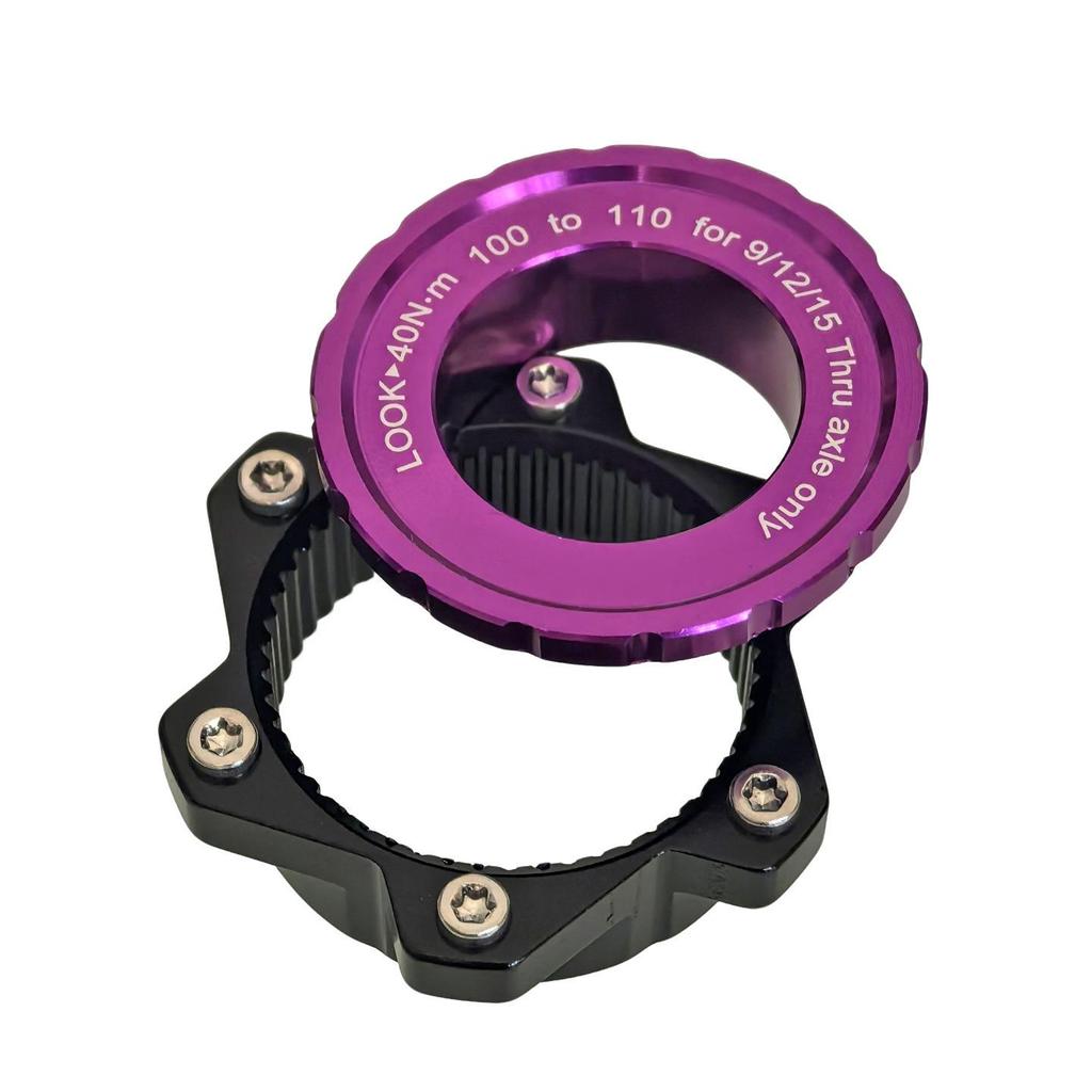 BOOST Center Lock Disc Brake Hub Conversion Kit: Front 100mm 15x110mm Rear 142mm 12x148mm with Washers/Spacers.