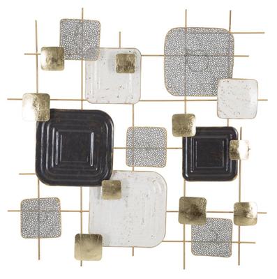 Wall Iron Panel Cubes Cm 80X5X80