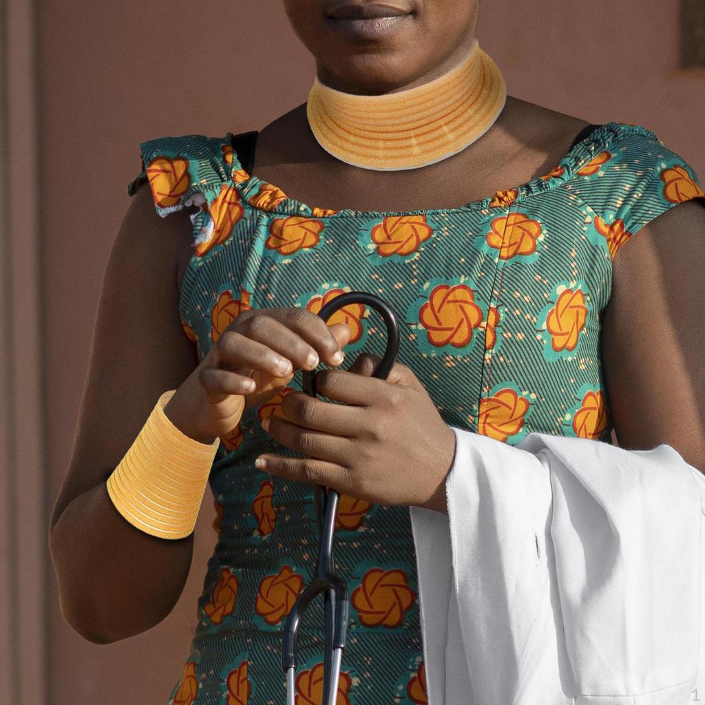 African Tribal Jewelry Set for Elegant Cosplay